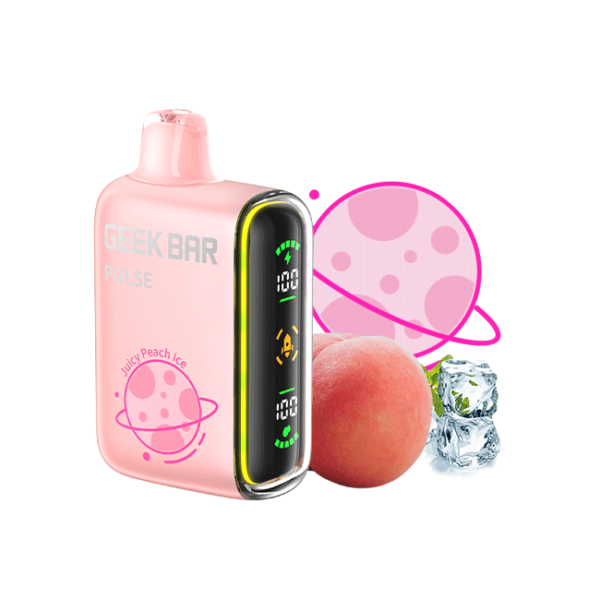 Juicy Peach Ice Vape Flavours At Rocky Mountain.