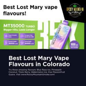 Best Lost Mary Vape Flavours in Colorado | Rocky Mountain Smoke