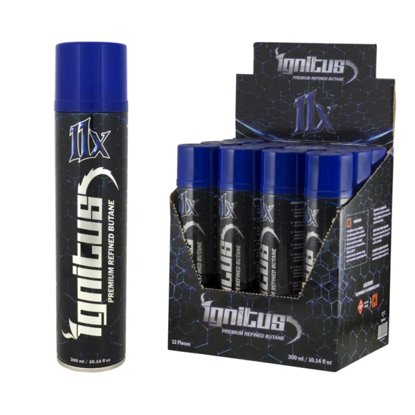 IGNITUS 11X BUTANE 300ML/10.14 FL