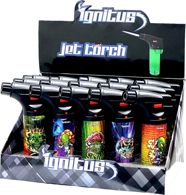 TORCH LIGHTERS GRAPHIC PRINT