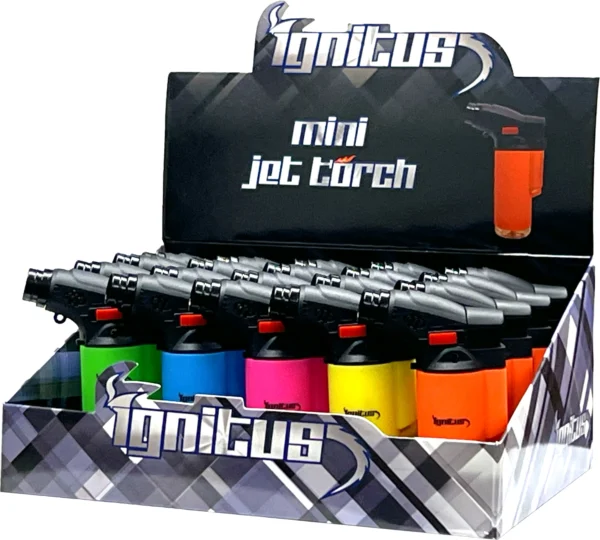 IGNITUS MINI JET TORCH LIGHTERS
