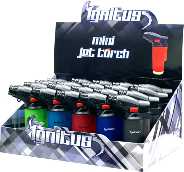 IGNITUS MINI JET TORCH LIGHTERS