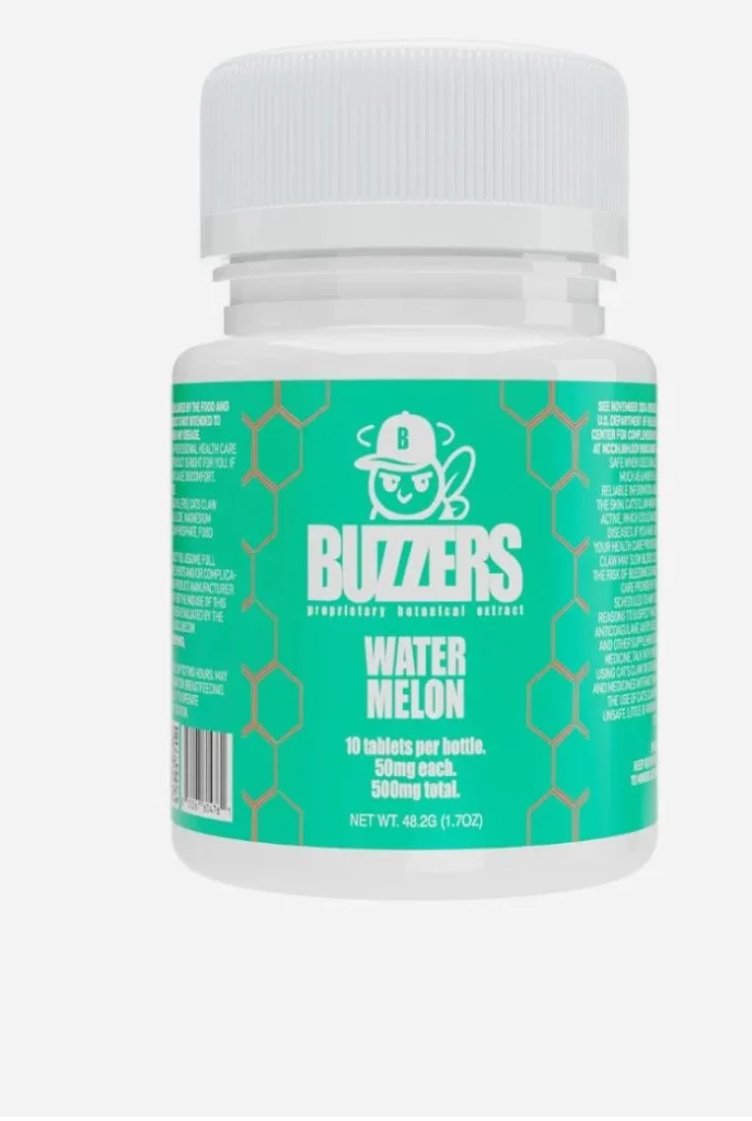 Current image: Buzzers 500mg Proprietary Botanical Extracts
