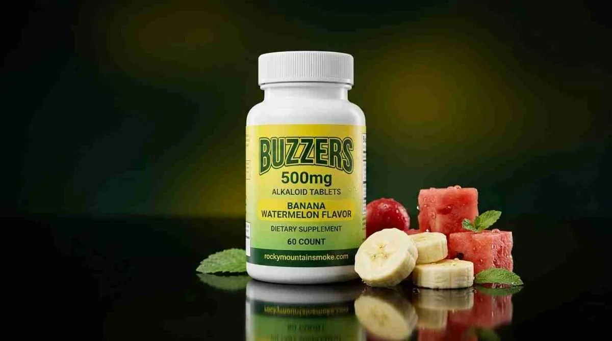 Buy Buzzers 600mg Flavour Banana Watermelon