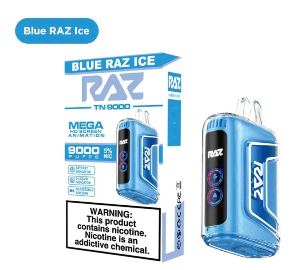 RAZ TN9000 DISPOSABLE VAPE – 9000 PUFFS 