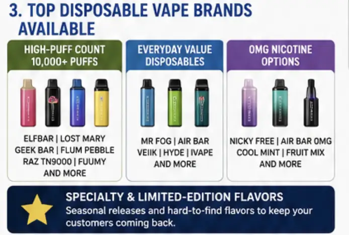 Disposable Vape Distributor Near Me
