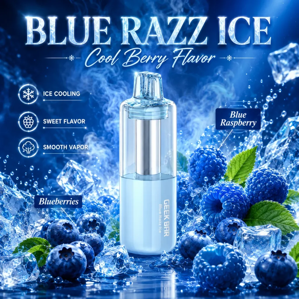 Geekbar Mate 60K Blue Razz Ice..