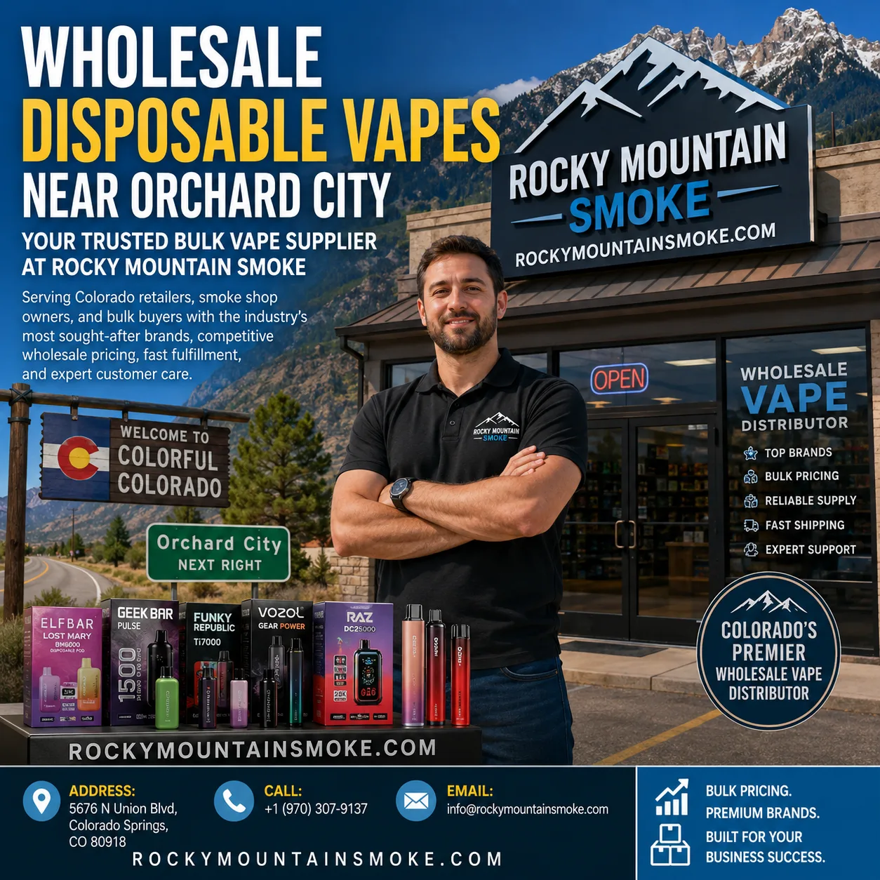 Wholesale Disposable Vape Near Orchard City