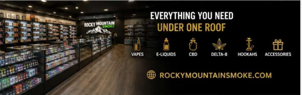 Vape Store Near Me in Colorado | Rocky Mountain Smoke