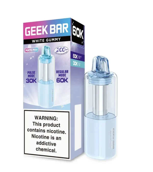 Geekbar Mate 60K White Gummy