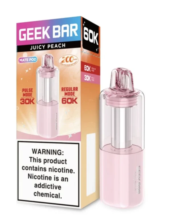 Geekbar Mate 60K Juicy Peach
