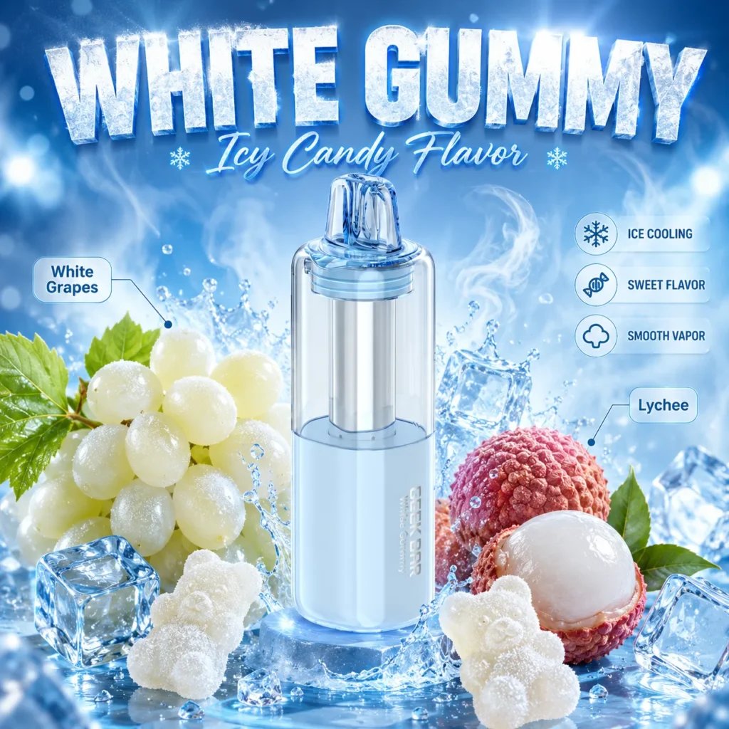 Geekbar Mate 60K White Gummy..