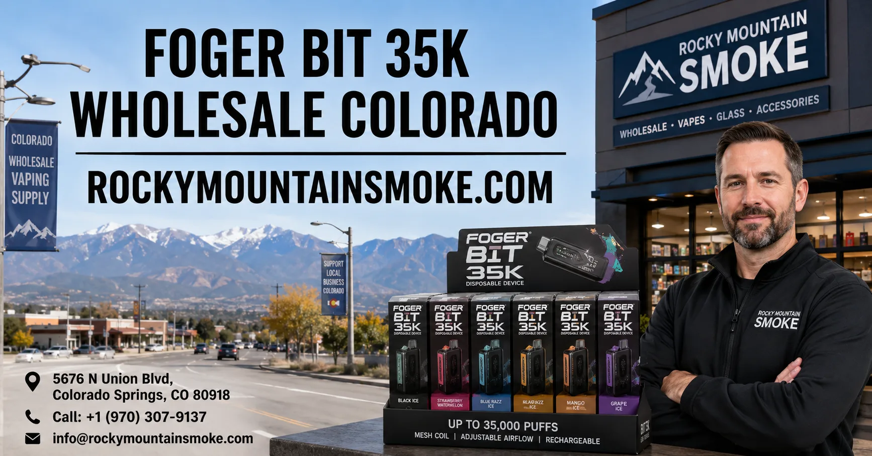 Foger Bit 35K wholesale Colorado