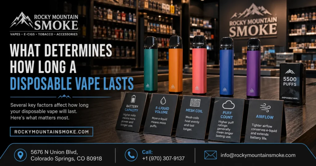 Disposable Vape Flavours with Long Battery