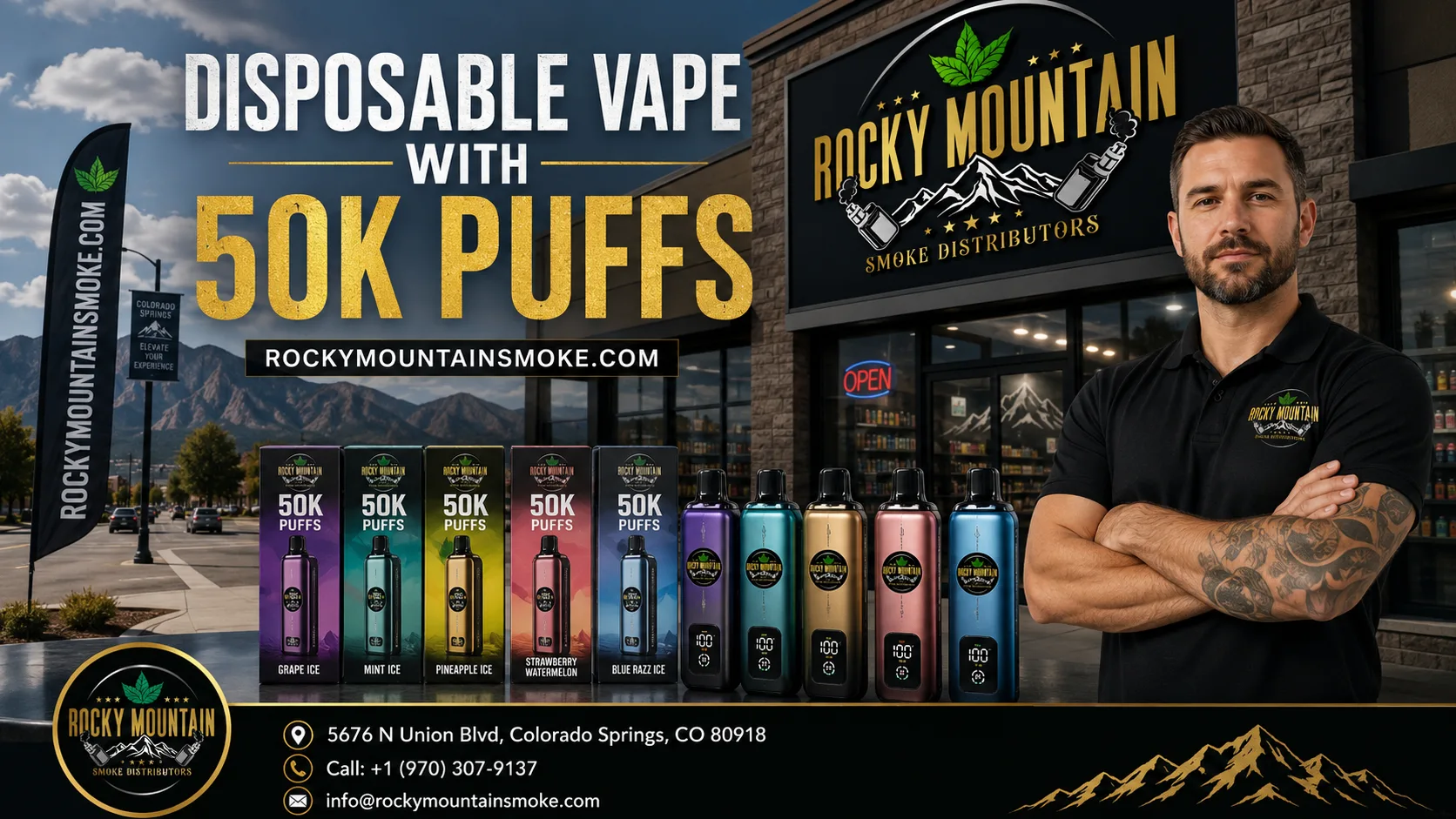 Disposable Vapes with 50K Puffs