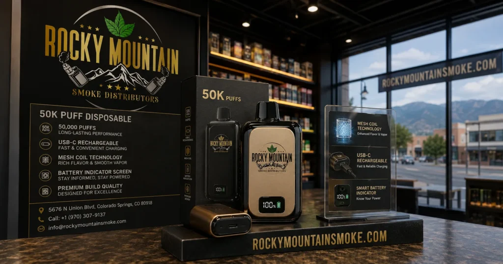 Disposable Vapes with 50K Puffs
