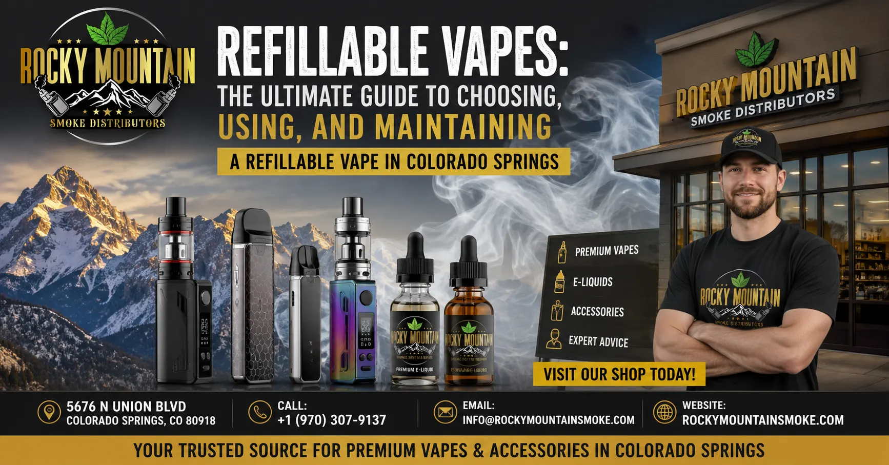 Refillable Vapes in Colorado Springs