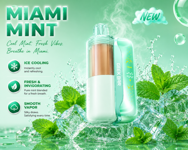 Geekbar Mate 60K Miami Mint..