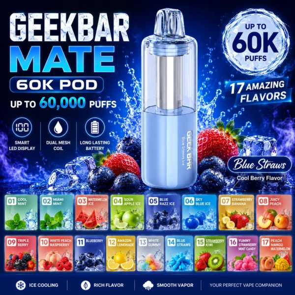 Geekbar Mate 60K POD banner