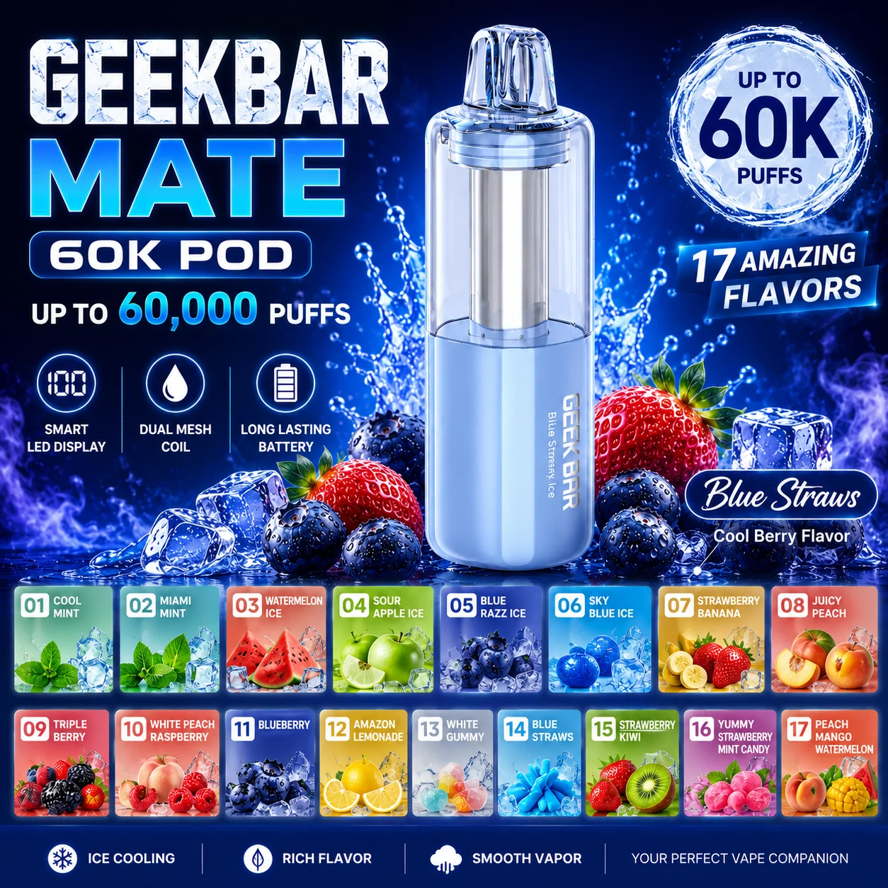 Geekbar Mate 60K POD banner
