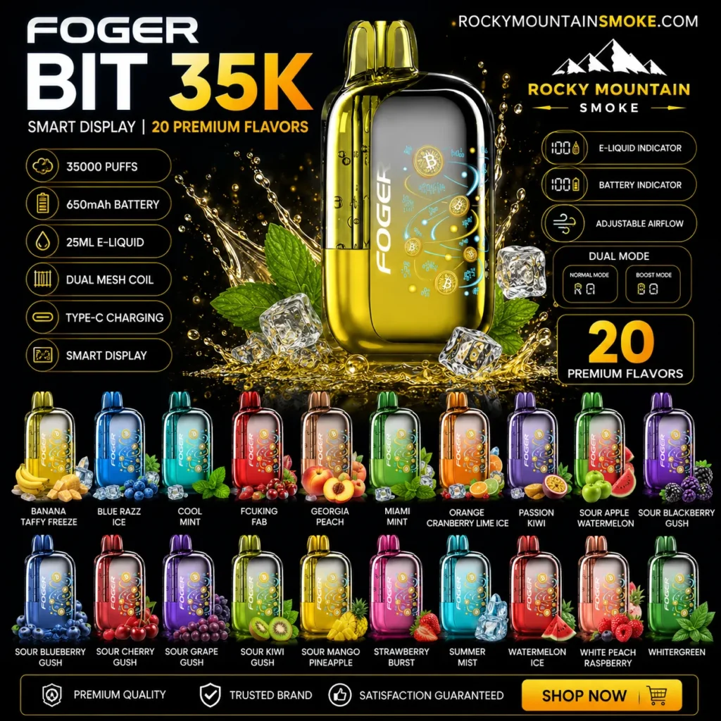 Foger Bit 35K Disposable Vape