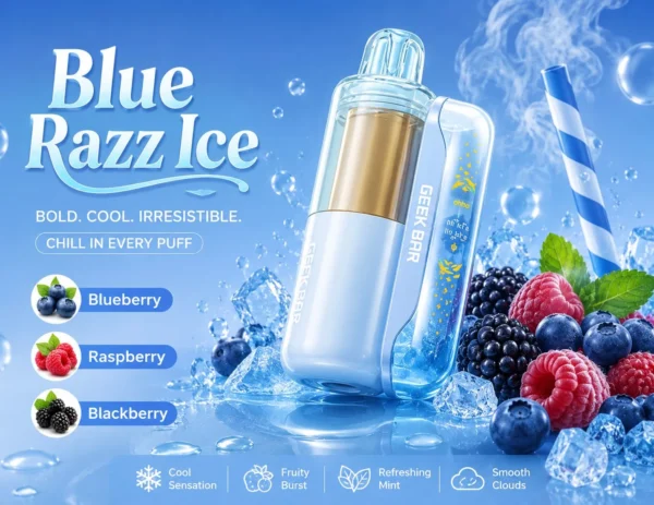 Geekbar Mate 60K Blue Razz Ice..