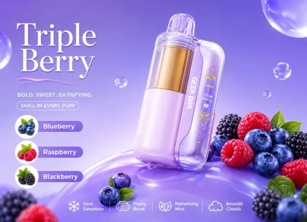 Geekbar Mate 60K Triple Berry..