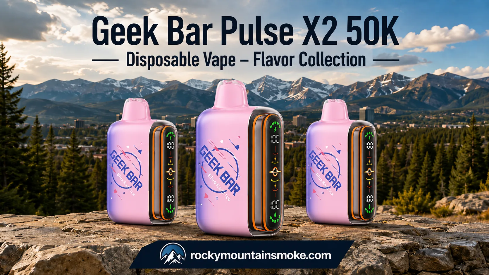 Geek Bar Pulse X2 50K Disposable Vape