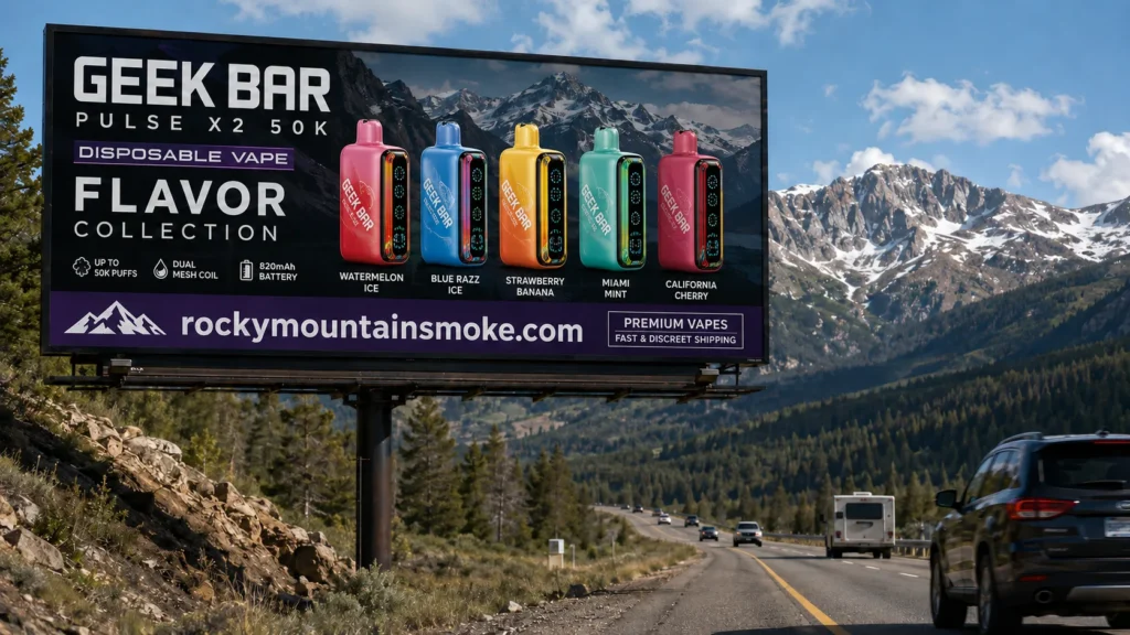 Geek Bar Pulse X2 50K Disposable Vape