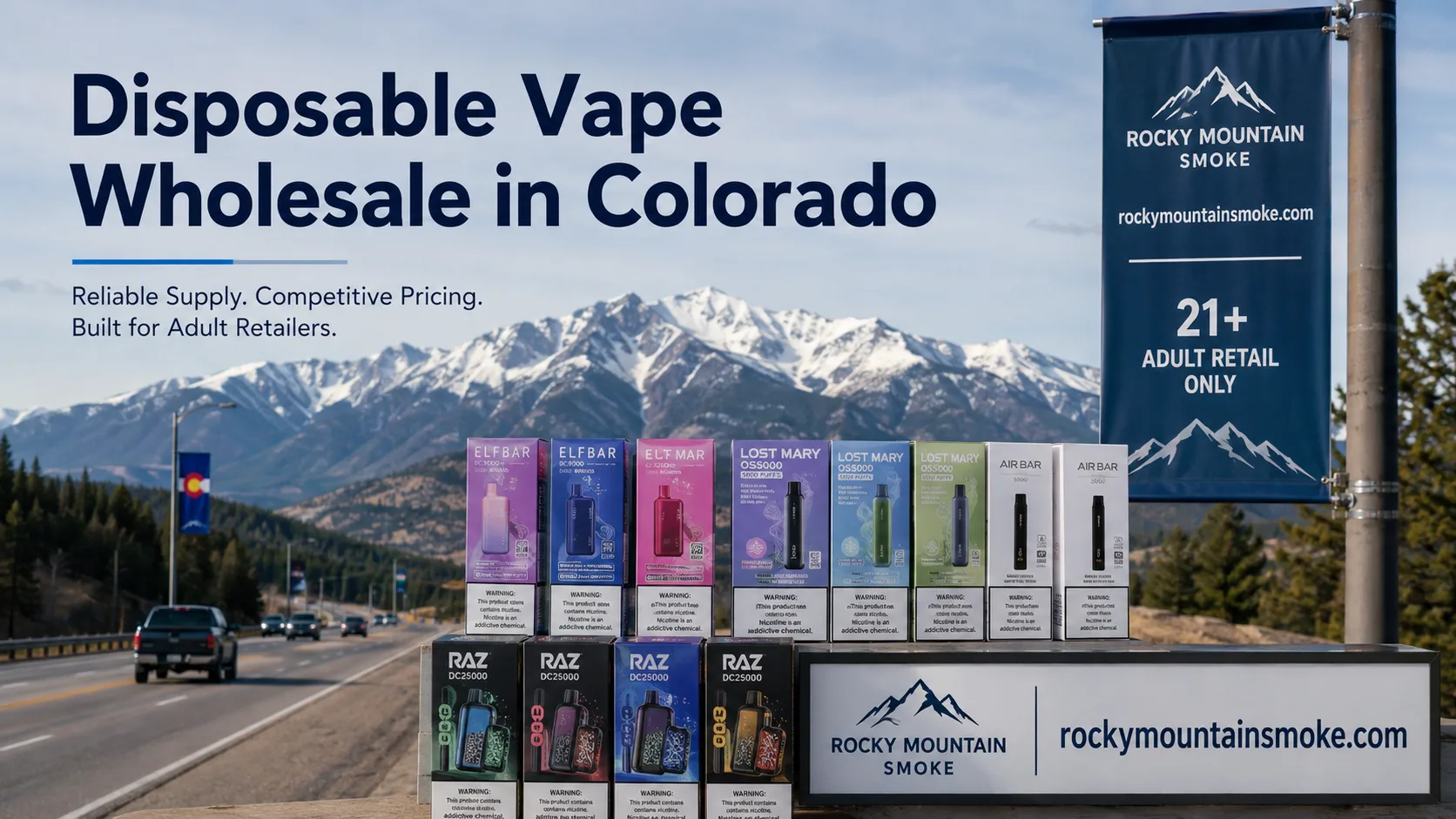 Disposable Vape Wholesale in Colorado