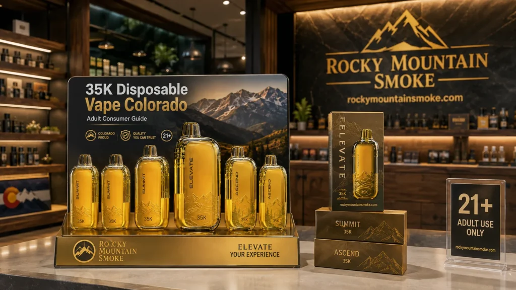 35K disposable vape Colorado