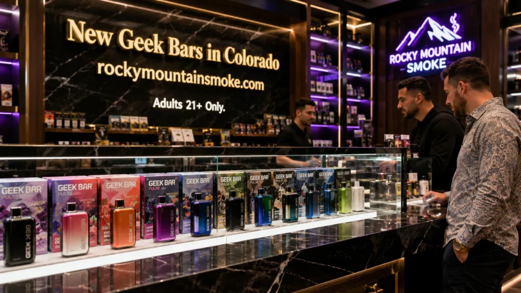New Geek Bars in Colorado