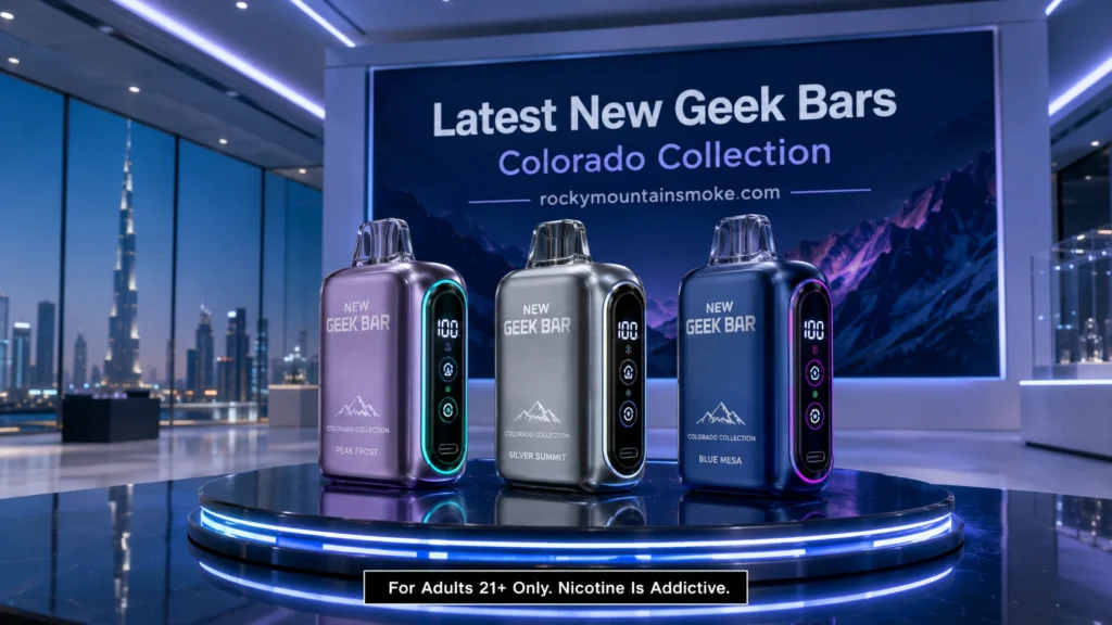 New Geek Bars in Colorado
