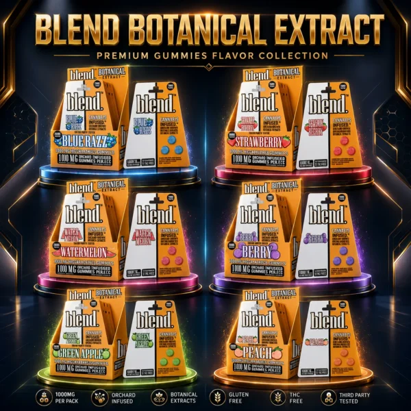 Blend Botanical Extract Gummies 1000MG