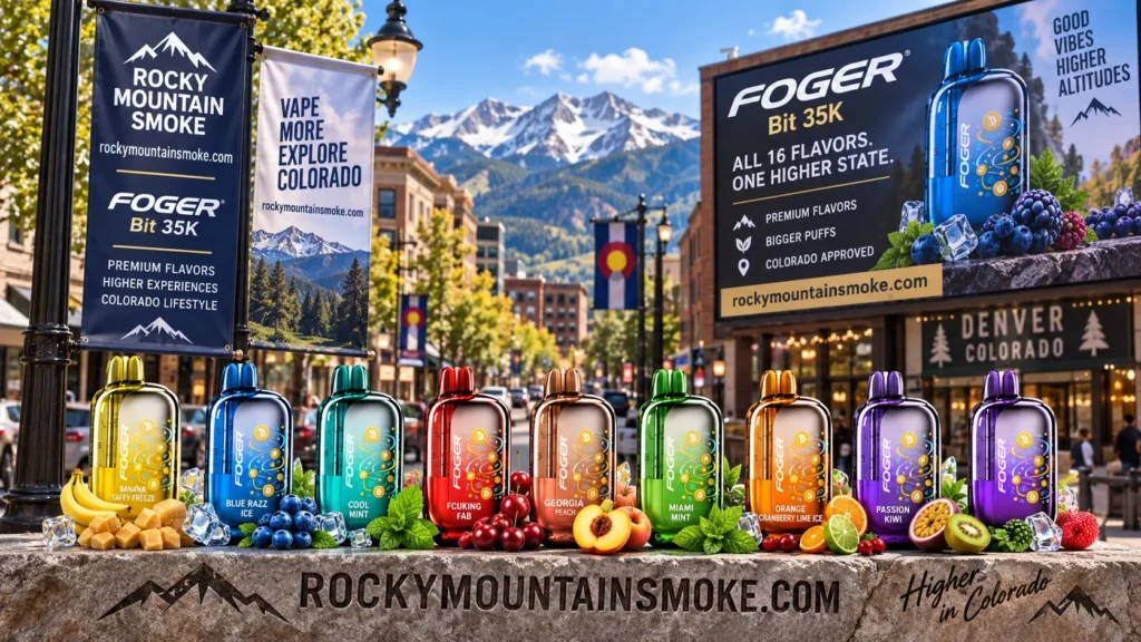 FOGER Bit 35K flavors Colorado