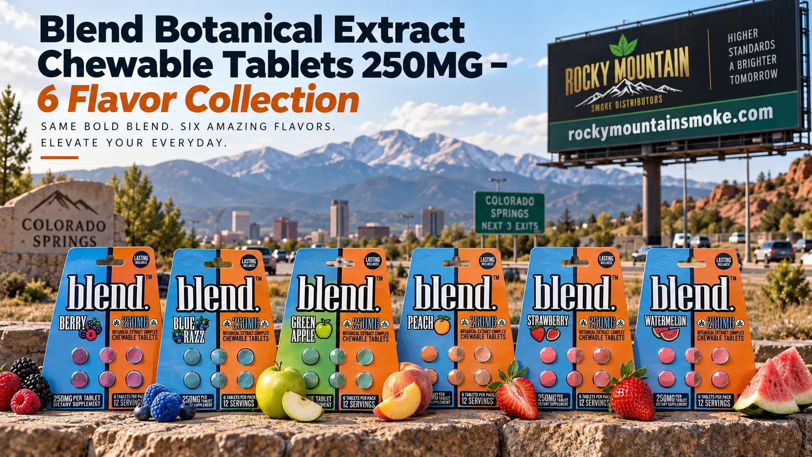 Blend Botanical Extract Chewable Tablets