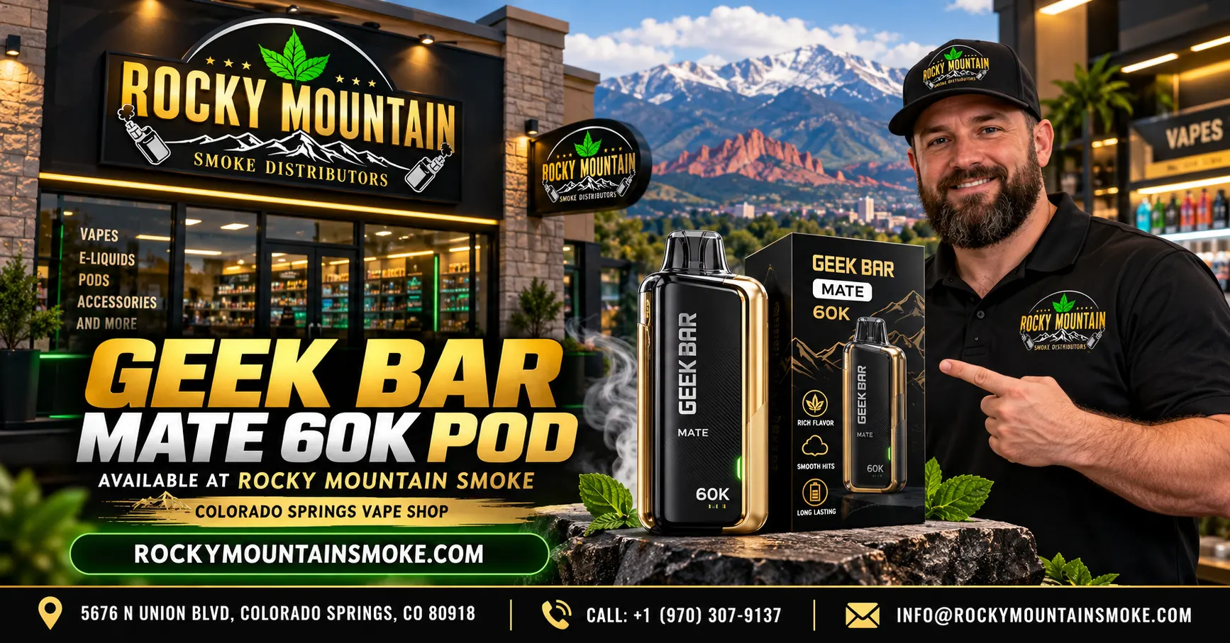 Geekbar Mate 60K POD