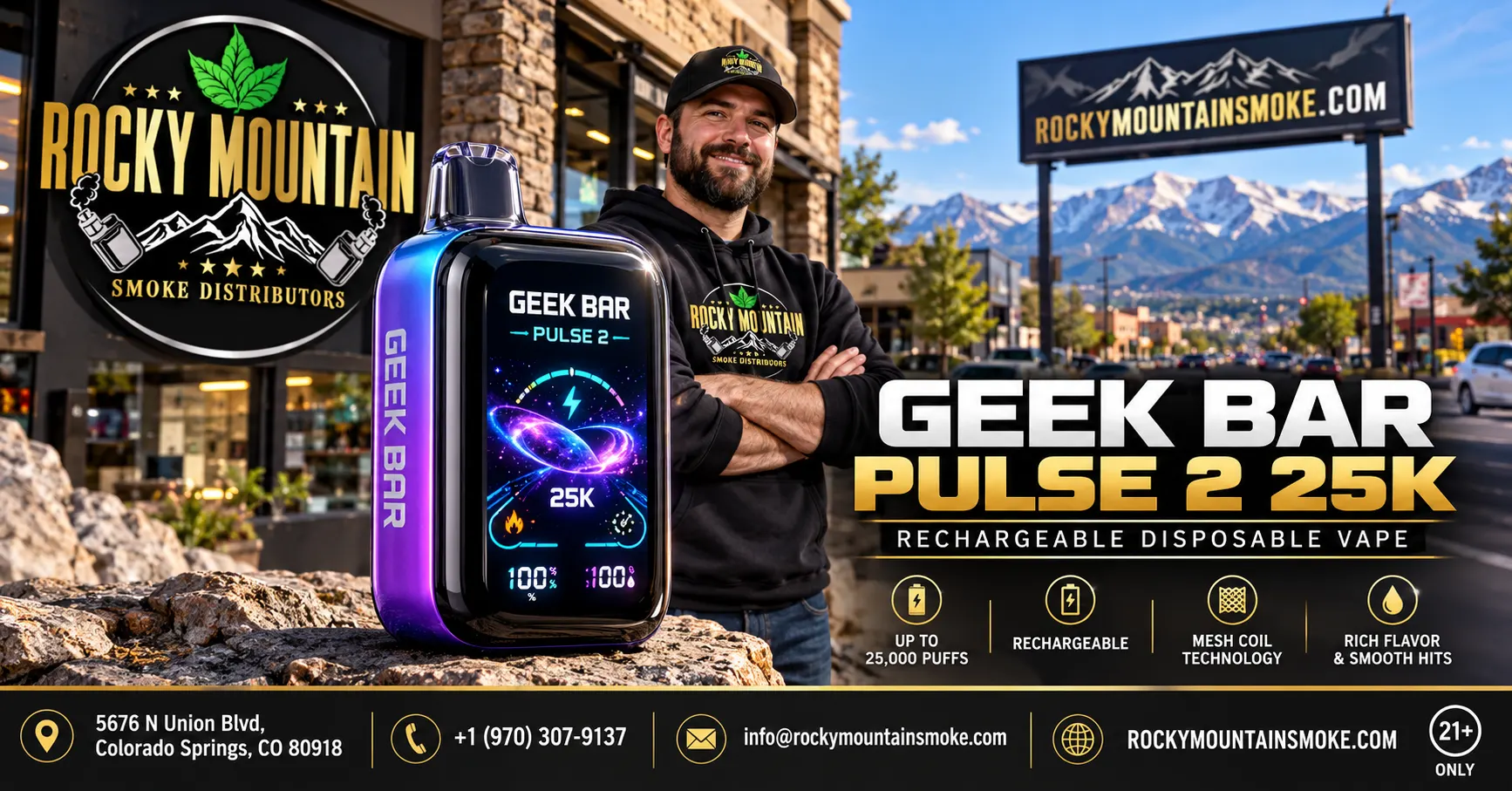 GEEK BAR Pulse 2 25K Disposable Vape