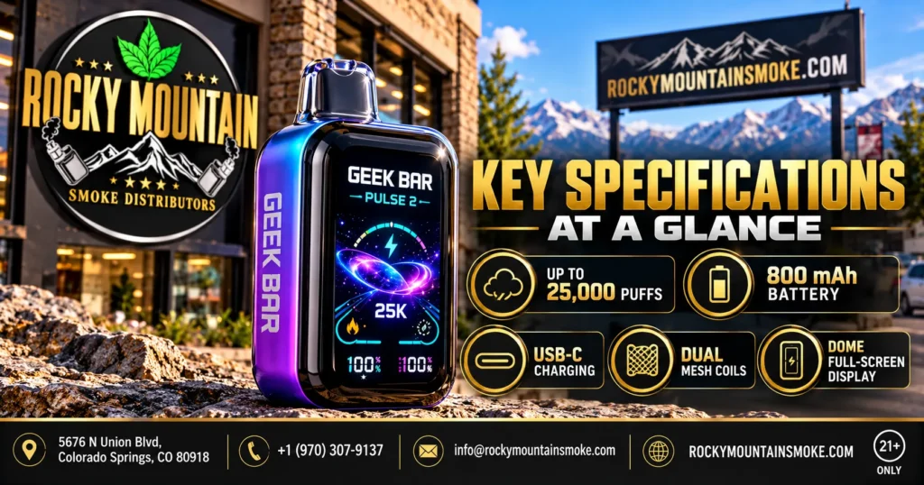 GEEK BAR Pulse 2 25K Disposable Vape