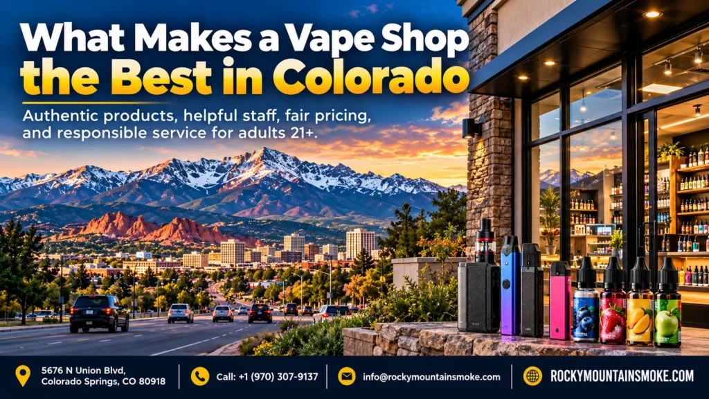 Best Vape Shop In Colorado