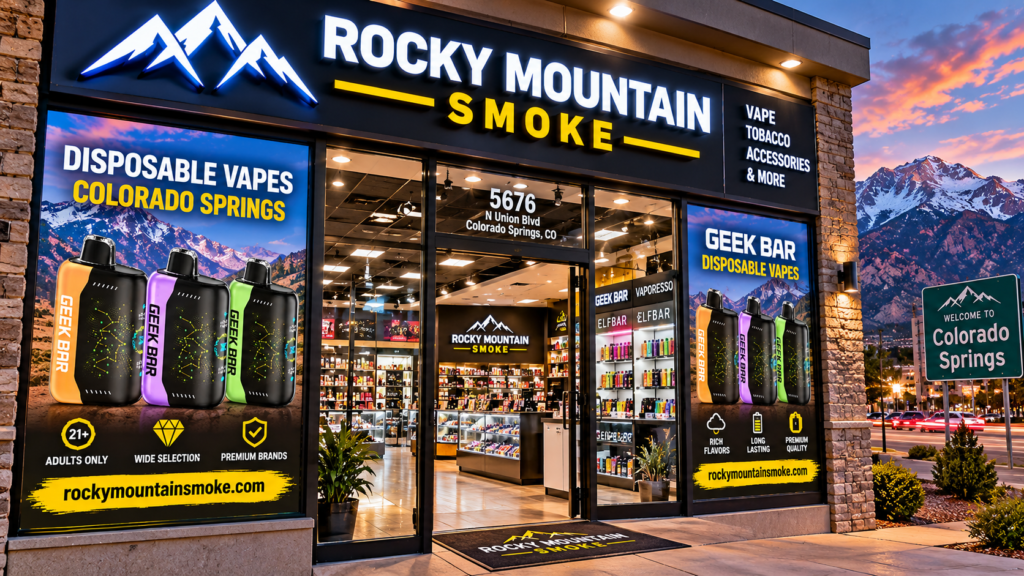 Disposable vape shop Colorado Springs