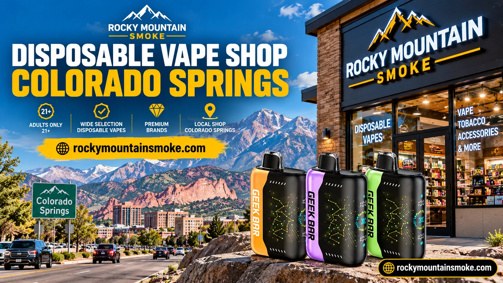 Disposable vape shop Colorado Springs