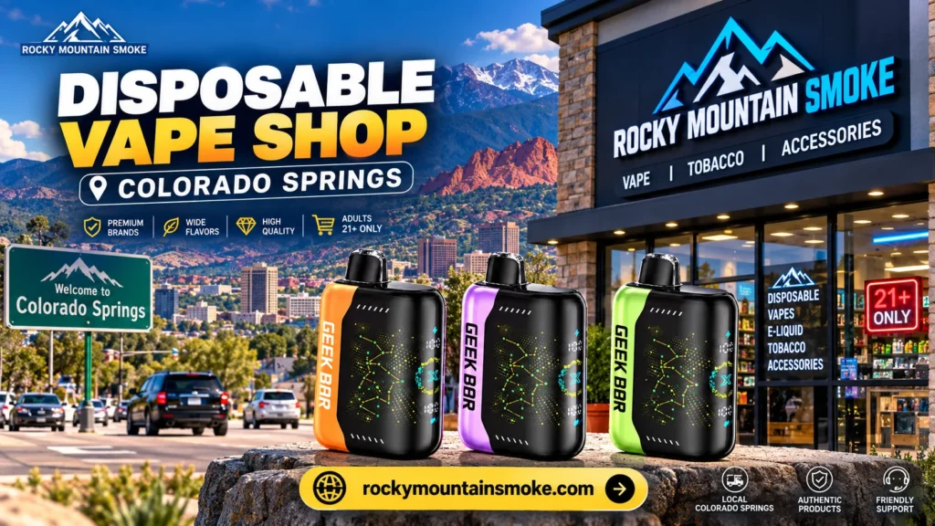 Disposable vape shop Colorado Springs